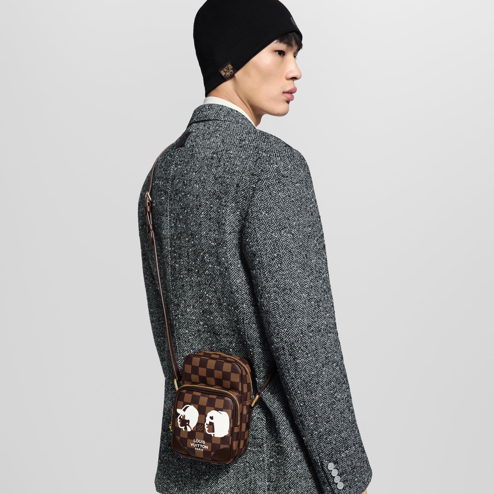小物 LOUIS VUITTON LOUIS VUITTON X UF Tufted Monogram Speedy Bandouliere 25